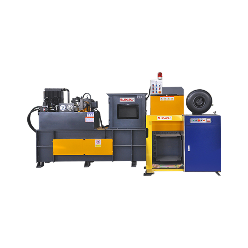 Lille vandret fuldautomatisk kompressionsballepresser (PP-strapping)