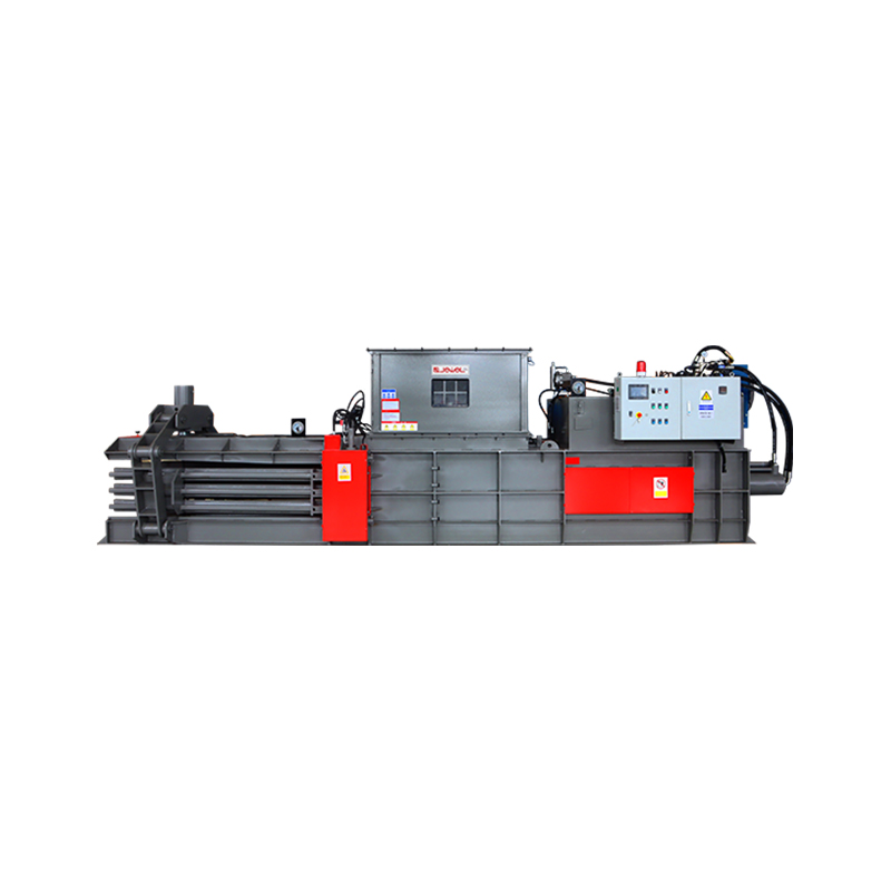 Medium horisontal fuldautomatisk kompressionspresser