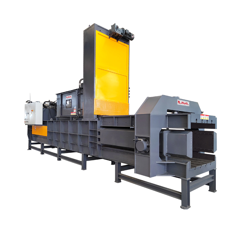 Vandret fuldautomatisk ballepressemaskine